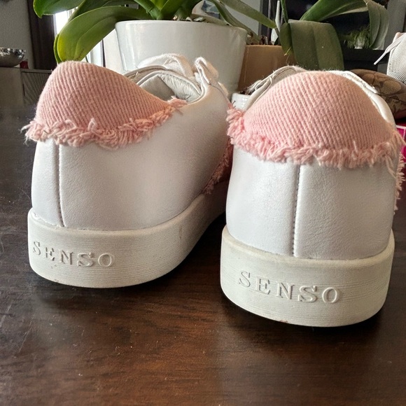 Senso Aviva sneakers white leather with pink size 39 - Picture 6 of 9